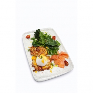 Драники лосось Бенедикт Nordic