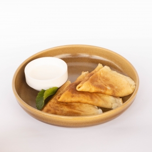 Блины со сметаной 